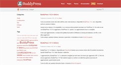 Desktop Screenshot of it.buddypress.org