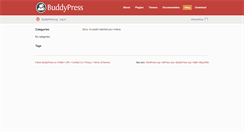 Desktop Screenshot of ja.buddypress.org