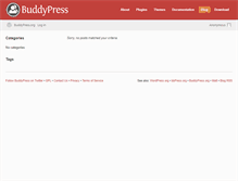 Tablet Screenshot of ja.buddypress.org